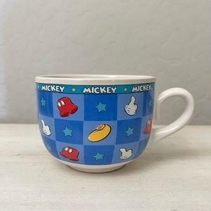 Vintage Disney Mug Coffee Cappuccino cup Mickey Mouse Soup Ceramic Collection